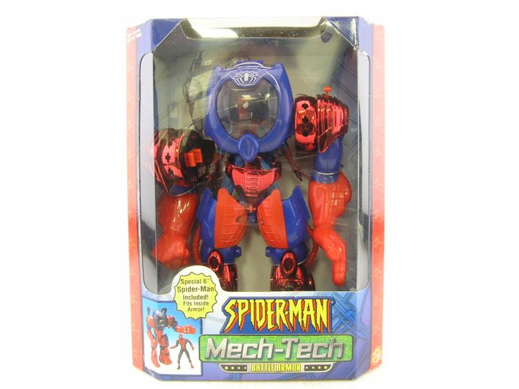 Mech Tech Battle Armor - Spiderman - Click Image to Close